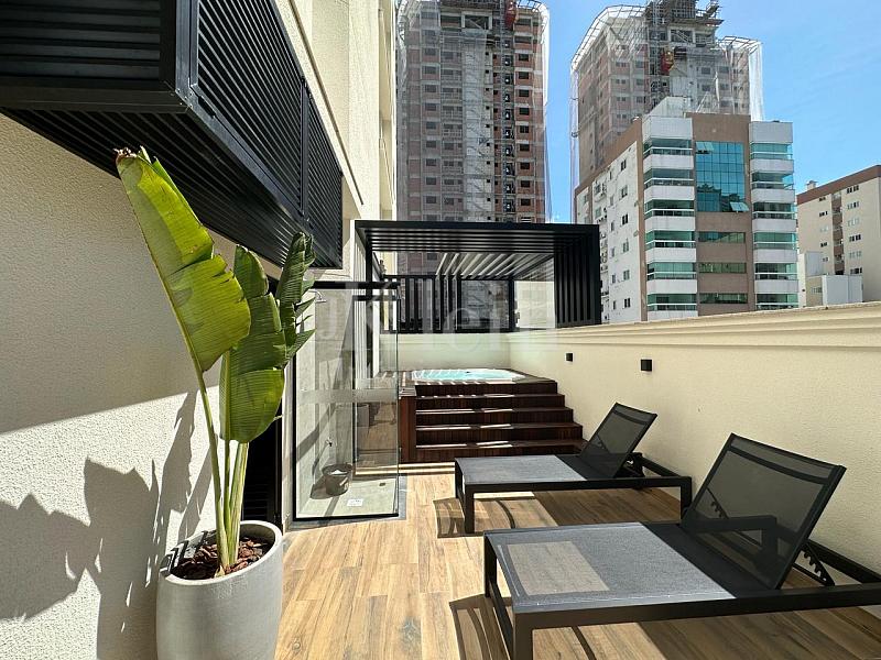 Hidromassagem do Hamburgo Residence em Itapema