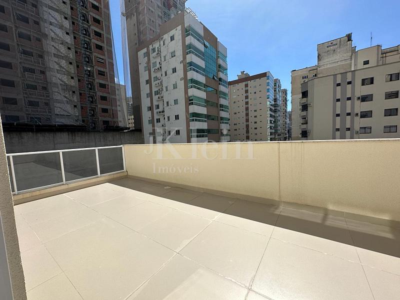 Terra�o do apartamento do Hamburgo Residence em Itapema