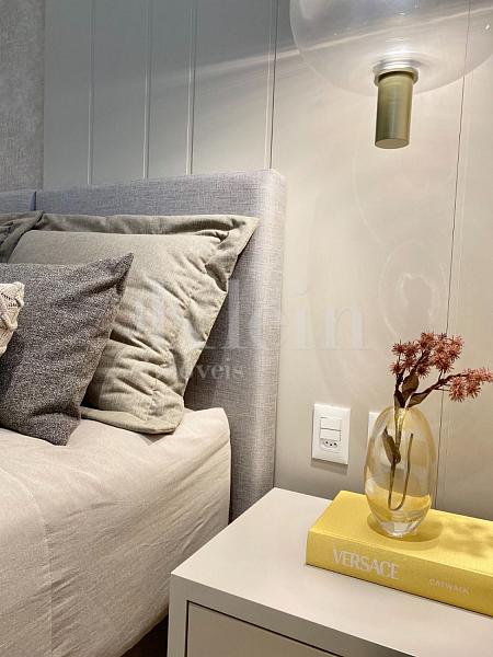 Decora��o do apartamento mobiliado � venda no Lumi�re Residence em Itapema