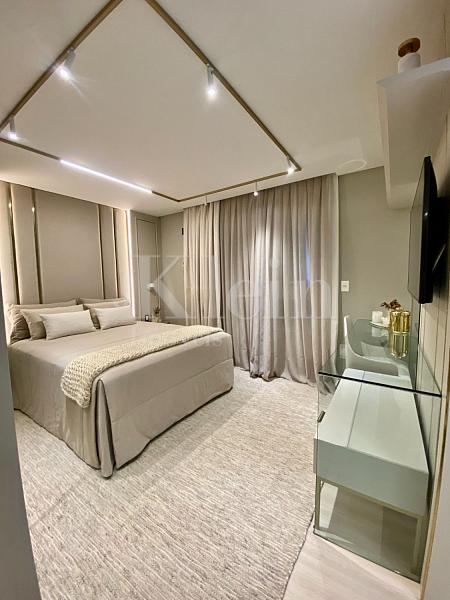 Su�te Master do apartamento mobiliado � venda no Lumi�re Residence em Itapema