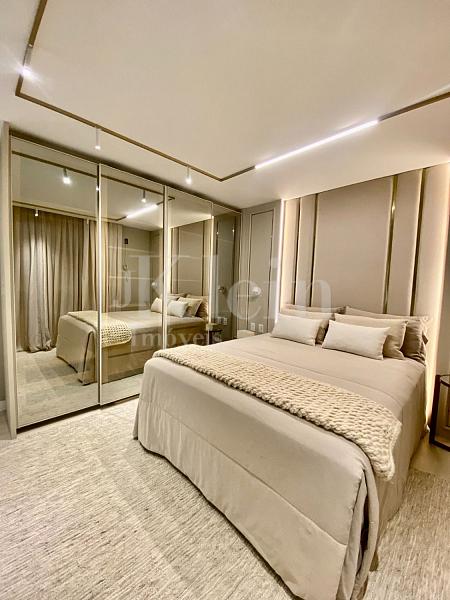 Su�te Master do apartamento mobiliado � venda no Lumi�re Residence em Itapema