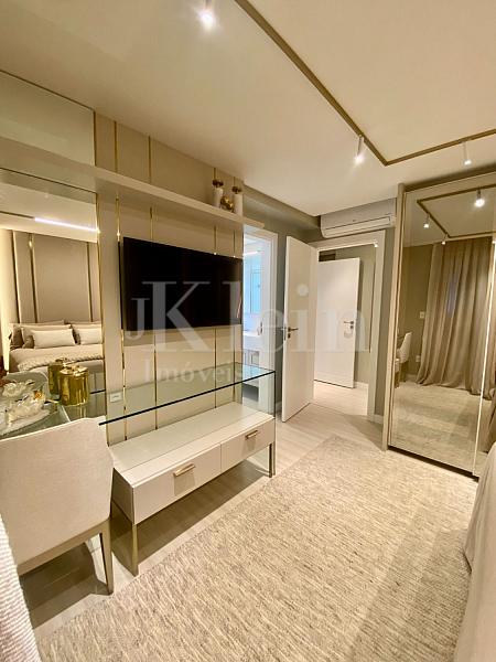 Su�te Master do apartamento mobiliado � venda no Lumi�re Residence em Itapema