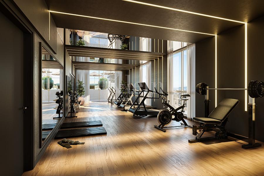 Academia do Edif�cio Meridian Tower em Itapema | Centro