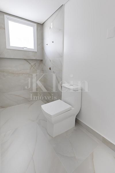 Banheiro da su�te do apartamento no Le Blanc Brava Residence na Praia Brava em Itaja�