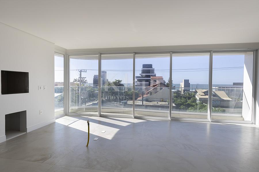 Living do apartamento � venda no Le Blanc Brava Residence na Praia Brava em Itaja�