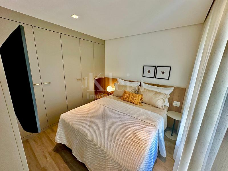 Su�te do apartamento do Le Blanc Brava Residence na Praia Brava em Itaja�