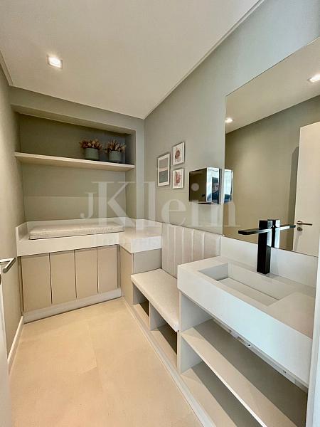 Lavabo no Edif�cio Green Park em Itapema