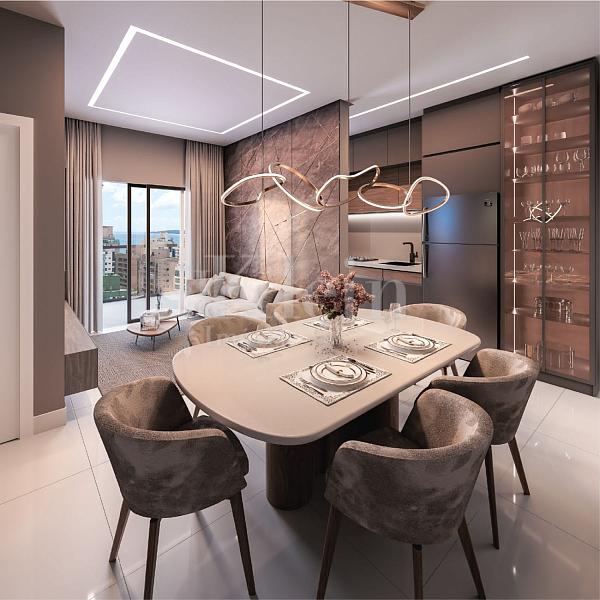 Living do apartamento � venda no San Felice Home Clubem Itapema