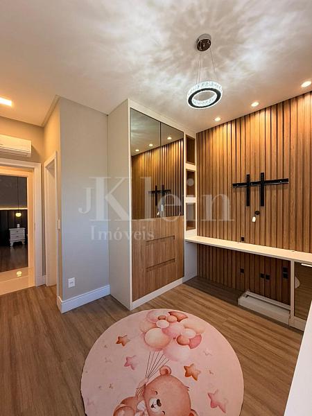 Su�te do apartamento no Edif�cio Portland Park Residenceem Porto Belo