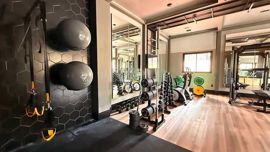 Academia do Maison Lafayette Dallo na Meia Praia em Itapema