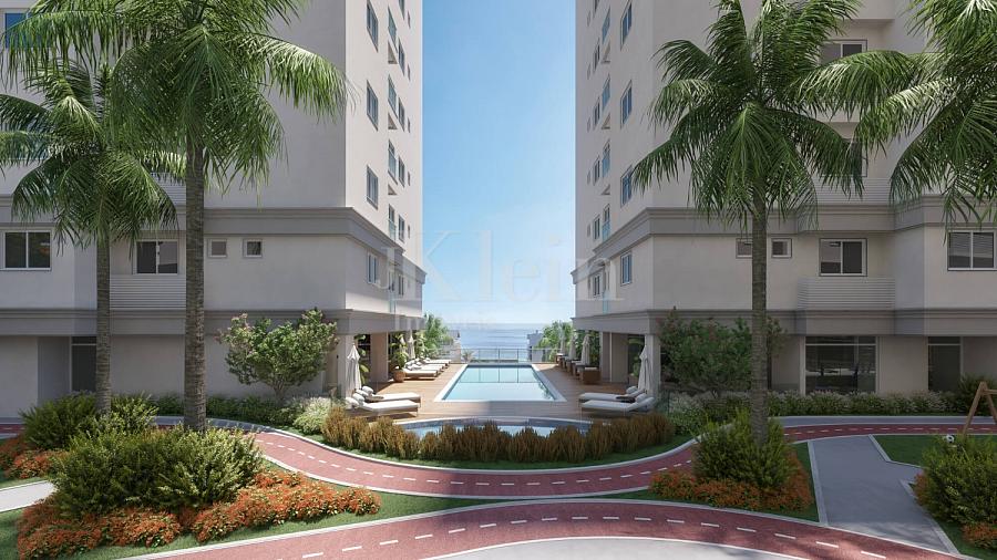 Pista de corrida no Blue View Residence no Morretes em Itapema