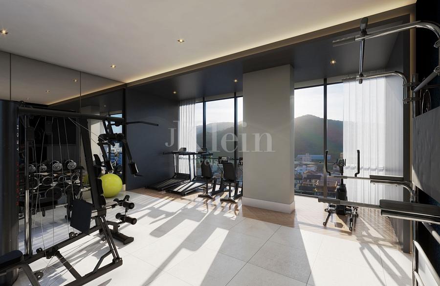 Academia do Ilha Li Galli Residence no Morretes em Itapema