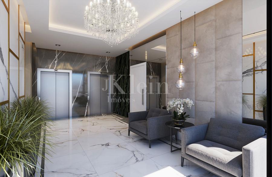 Elevadores do Ilha Li Galli Residence no Morretes em Itapema