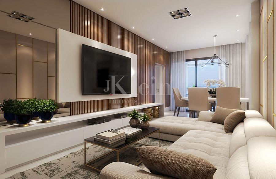 Living do apartamento � venda no Ilha Li Galli Residence no Morretes em Itapema