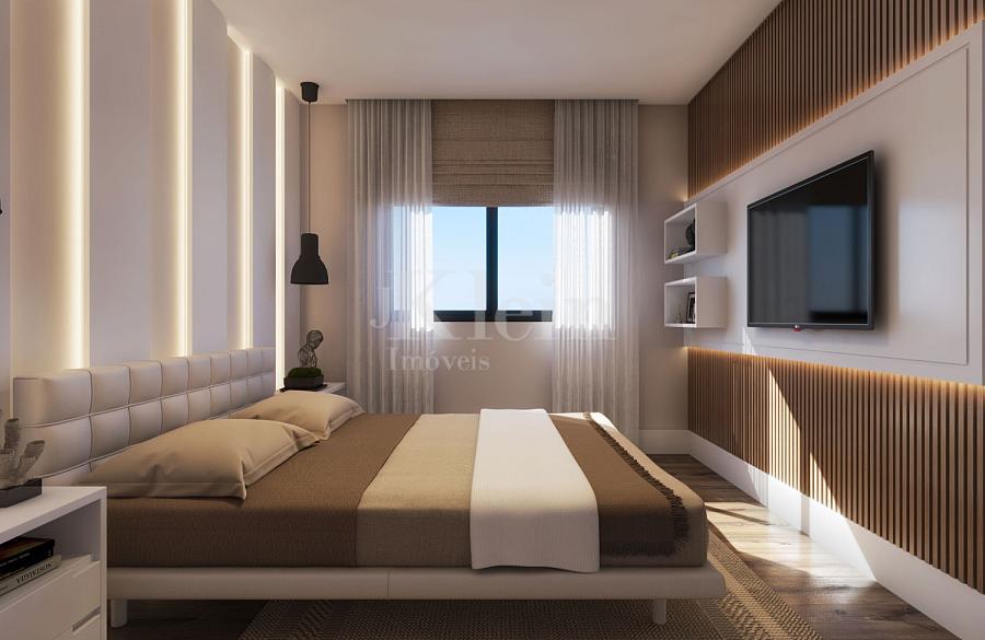 Su�te do apartamento no Ilha Li Galli Residence no Morretes em Itapema