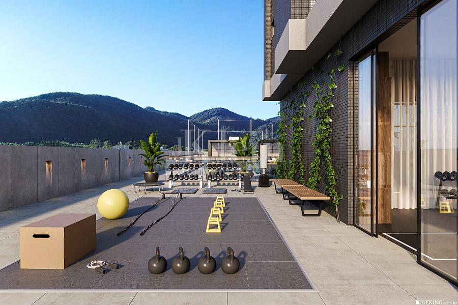 Espa�o fitness do La Belle Verte no Centro em Itapema