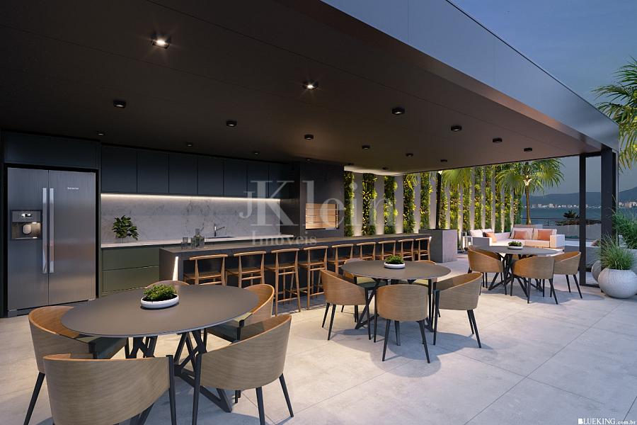 Espa�o gourmet do La Belle Verte no Centro em Itapema