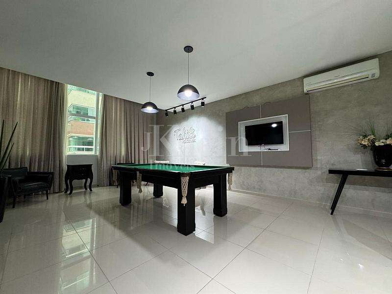 Sala de jogos do Tahiti Residencial em Itapema
