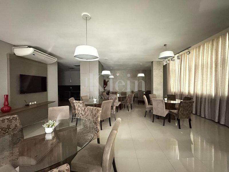 Sal�o de festa do Tahiti Residencial em Itapema