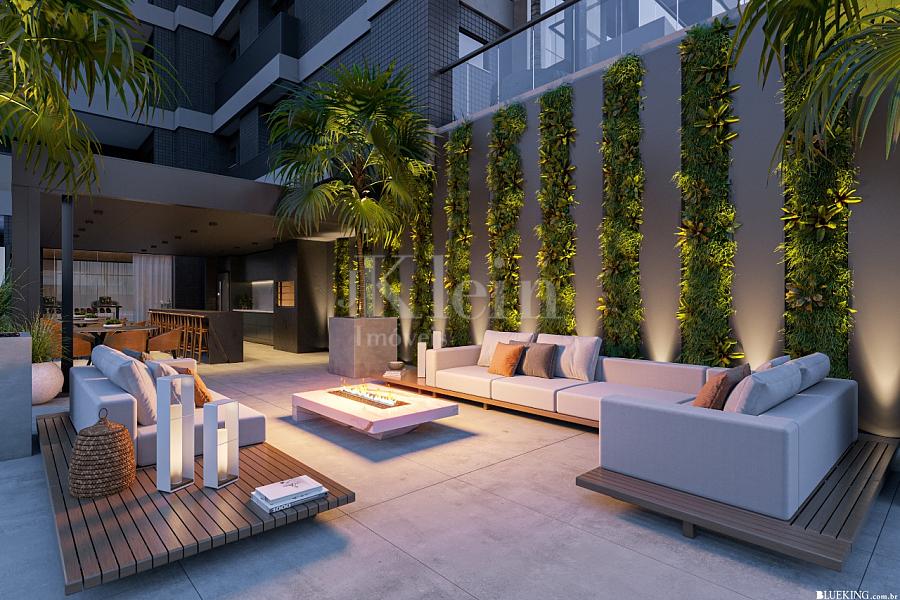 Fire place do La Belle Verte no Centro em Itapema