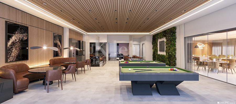 Sala de jogos do La Belle Verte no Centro em Itapema