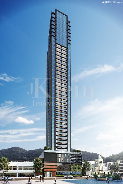 Fachada do Park Avenue Residence no Centro em Itapema