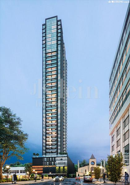 Fachada do Park Avenue Residence no Centro em Itapema