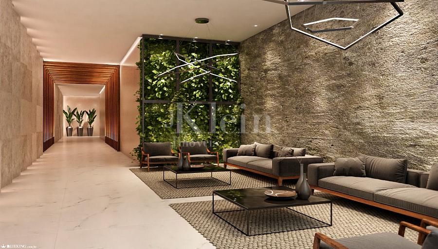 Hall de entrada do Park Avenue Residence no Centro em Itapema