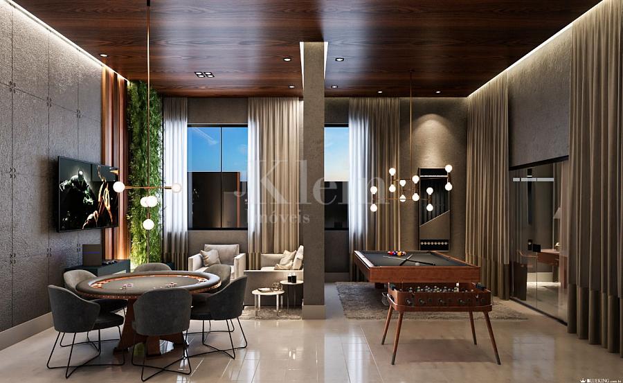Sala de jogos do Park Avenue Residence no Centro em Itapema