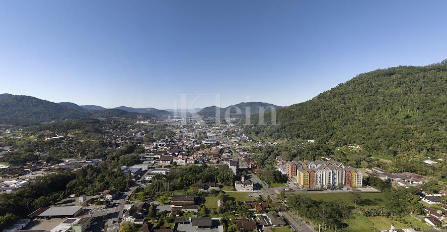 Fachada da a�rea no Edif�cio linden Loft em Pomerode