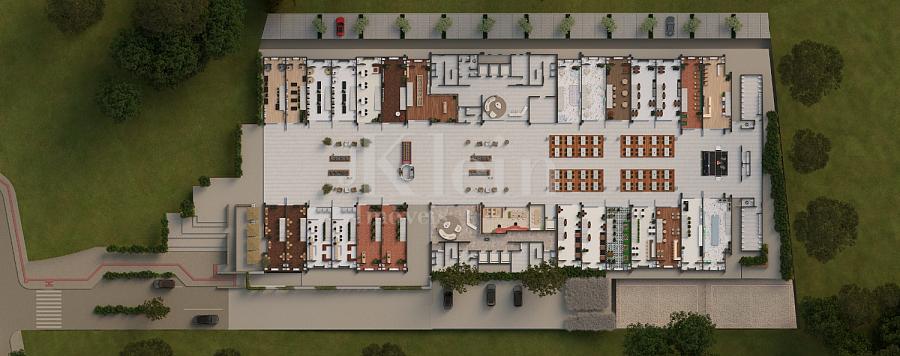 Planta geral do Edif�cio linden Loft em Pomerode