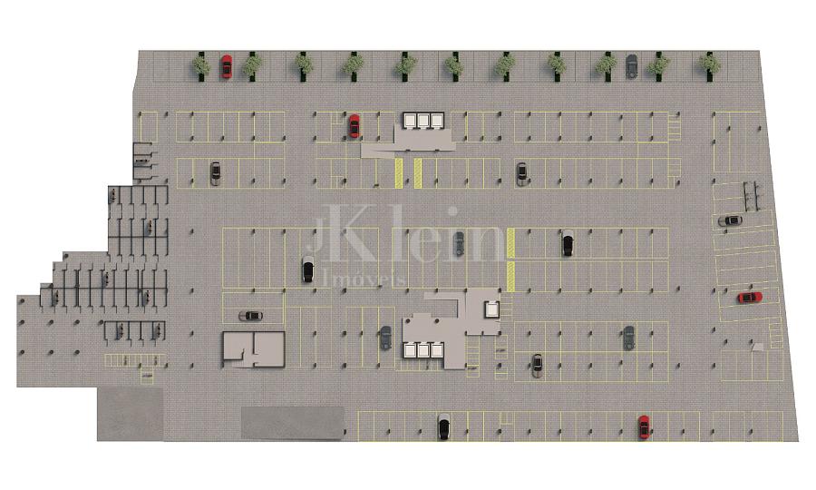 Planta subsolo do Edif�cio linden Loft em Pomerode