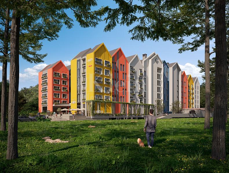 Fachada do Edif�cio linden Loft em Pomerode