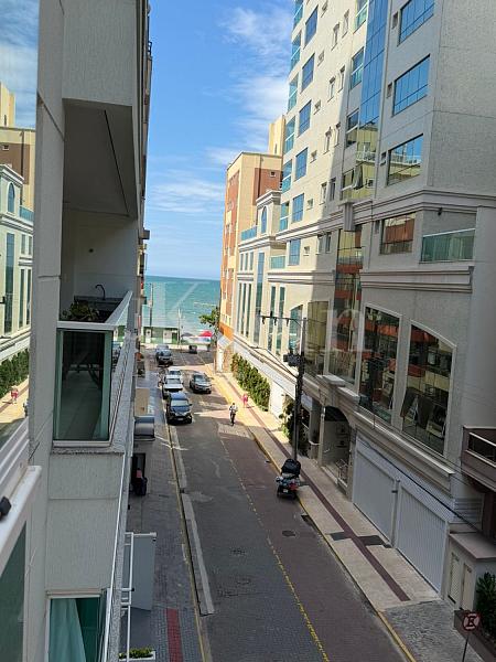 Vista Mar da sacada do apartamento edif�cio Dona Nina