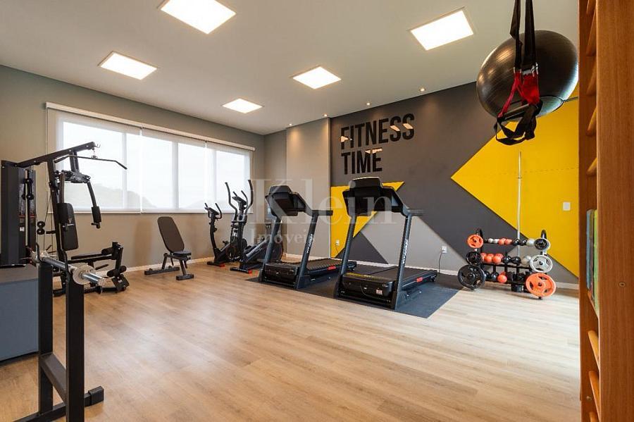 Rooftop academia do Sky Bridge Residence em Itapema