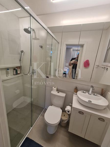 Banheiro do partamento � venda no Sky Bridge Residence em Itapema