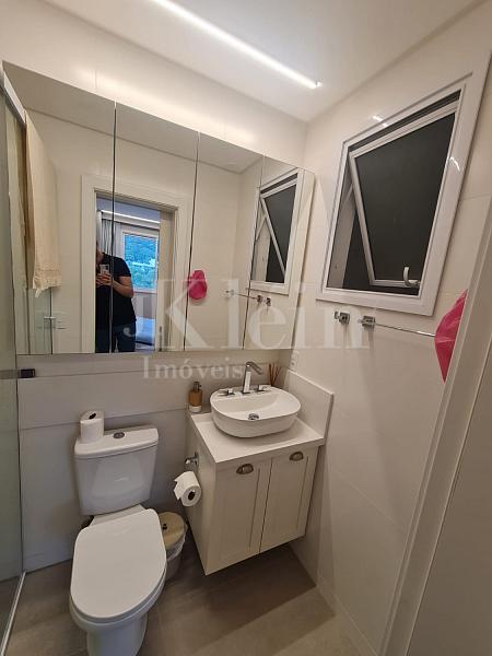 Banheiro do partamento � venda no Sky Bridge Residence em Itapema