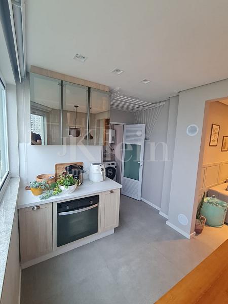 Cozinha do partamento � venda no Sky Bridge Residence em Itapema