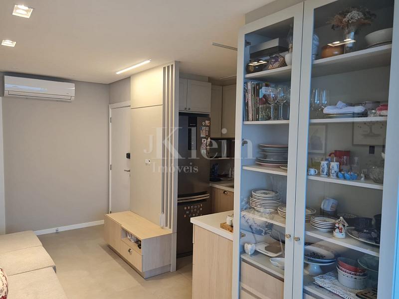 Living do partamento � venda no Sky Bridge Residence em Itapema