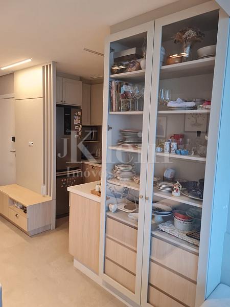 Living do partamento � venda no Sky Bridge Residence em Itapema