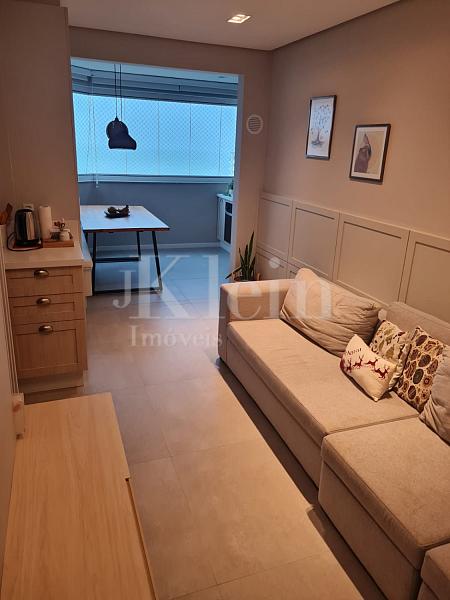 Living do partamento � venda no Sky Bridge Residence em Itapema