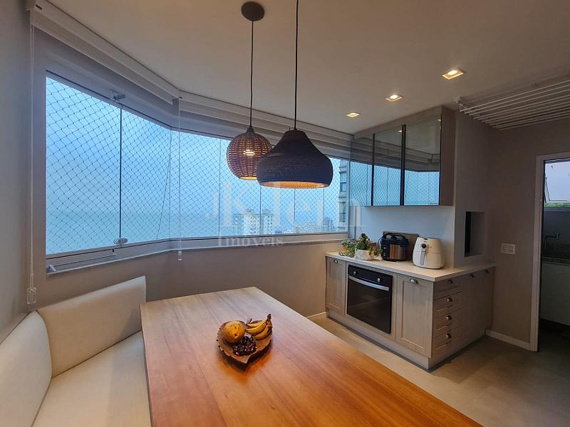Living do partamento � venda no Sky Bridge Residence em Itapema