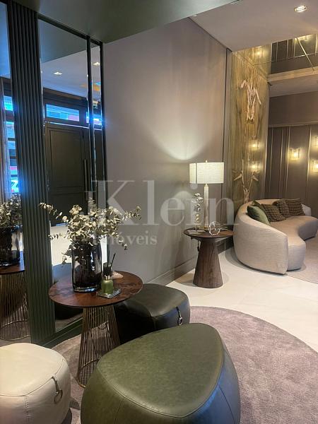 Hall de entrada do Alexandrita Residencial em Itapema