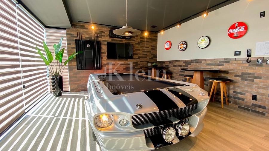 Sala de jogos do Long Beach Residence na Meia Praia em Itapema