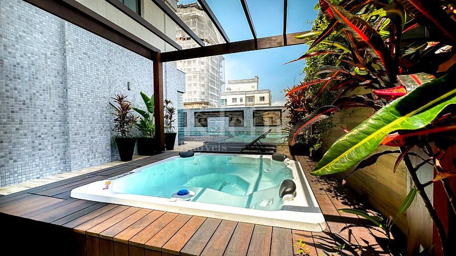 Spa do Long Beach Residence na Meia Praia em Itapema