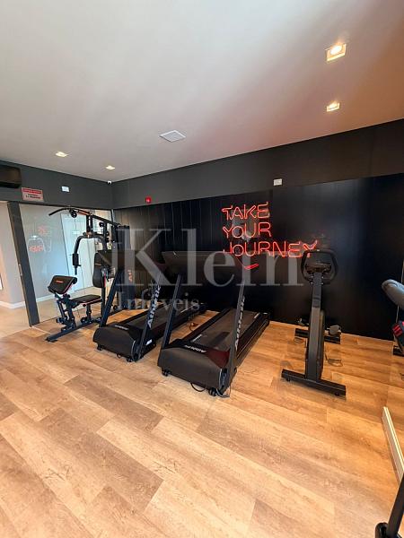 Academia do Aqua Tower no Morretes em Itapema