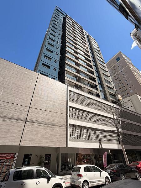 Fachada do Aqua Tower no Morretes em Itapema