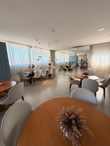 Sal�o de festas do Aqua Tower no Morretes em Itapema