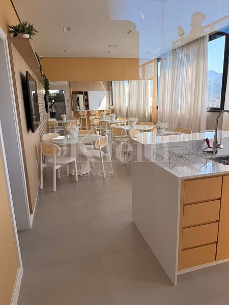 Sal�o de festas do Aqua Tower no Morretes em Itapema