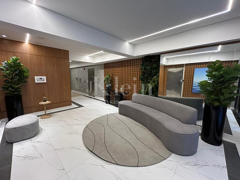 Hall de entrada do Green Valley Residence no Morretes em Itapema